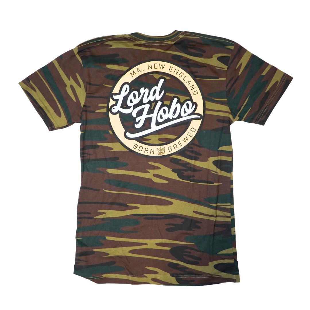 Camo Script Tee