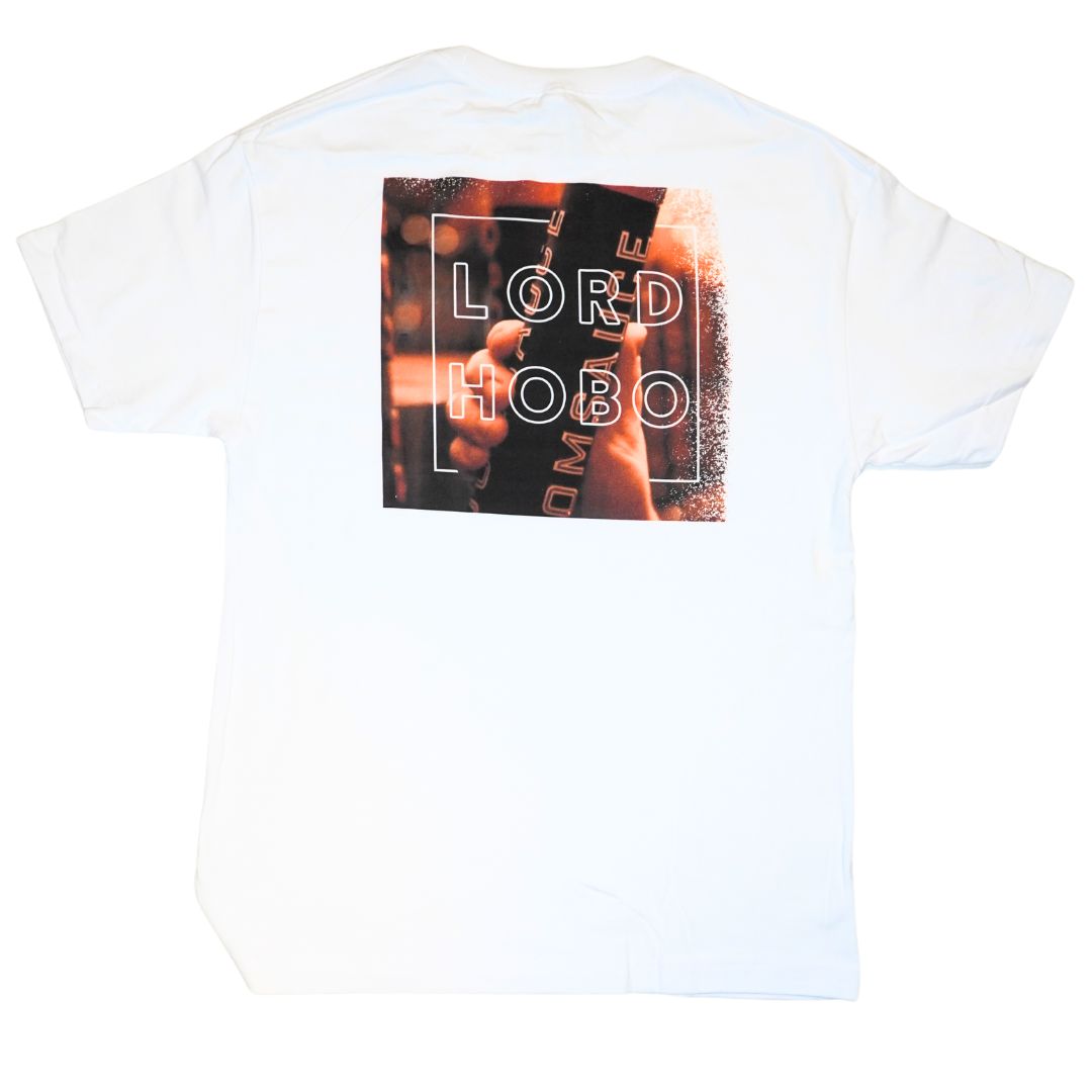 White Tap Handle Tee