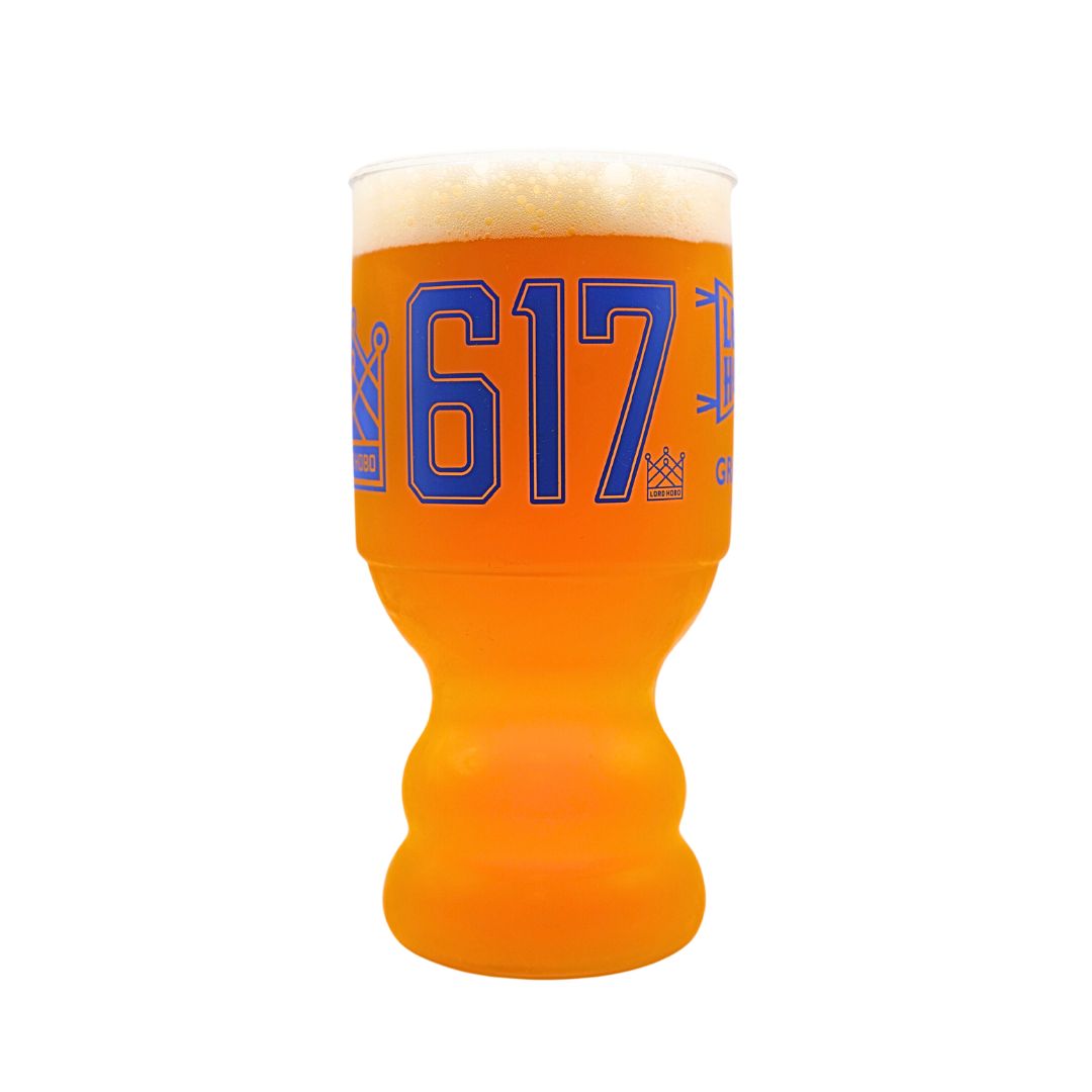 617 White Plastic Pint